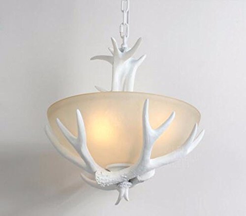 Lustre suspension rétro blanc GZZ, la solution lumineuse originale pour grands plafonds