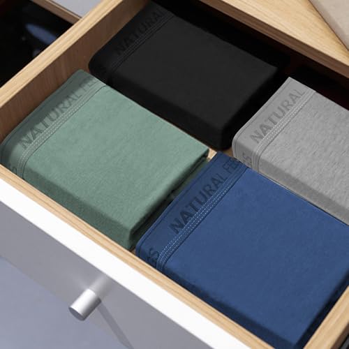 Natural Feelings Men's Underwear Viscose from Bamboo Boxer Briefs Underwear Pack for Men 6