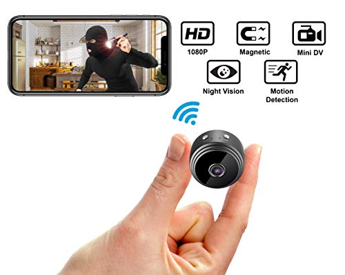Mini Hidden Spy Camera Wireless HD 1080P Indoor Outdoor Home Small Cam Security