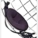Vaveren Hockey Helmet Portable Professional Soft Padded Rugby Helmet with Cage for Competition, Training, Indoor, Black, 52cm to 58cm