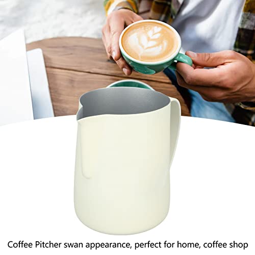 Jarro para espuma de aço inoxidável Jarro para vapor adequado para café, café com leite e espuma de