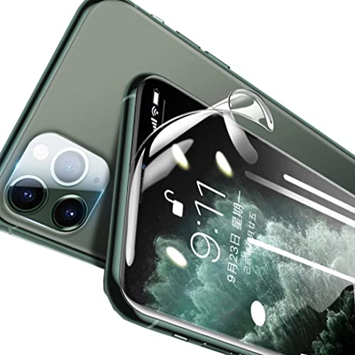 Cuferedu 2 Pz Flessibile Protezione Dello Schermo Per Iphone 11 / Iphone Xr 6.1" 3D Idrogel Pellicola Trasparente Tpu Impronte Digitali Sbloccato Non 