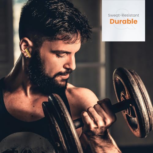 Image of JUST CORSECA Stanley Wireless Earbuds | Bluetooth 5.0 TWS Earbuds with Touch Controls | 20 Hours Playback | Sweat Resistant Earbuds | Deep Bass Stereo Sound for Music, Calls & Gaming (Silver & White)