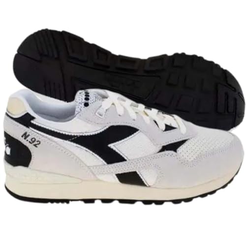 Diadora Chaussures Homme N.92 Advance Vanilla 44.5 EU Casual Unisexe, Vanille, 44.5 EU