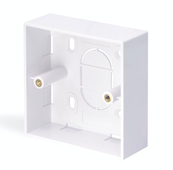 Buy LEENUE Back Box 32mm Deep, Single Gang Socket Wall Box