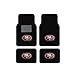 San Francisco 49Ers Embroidered Logo Carpet Floor Mats. Wow Logo on All 4 Mats.
