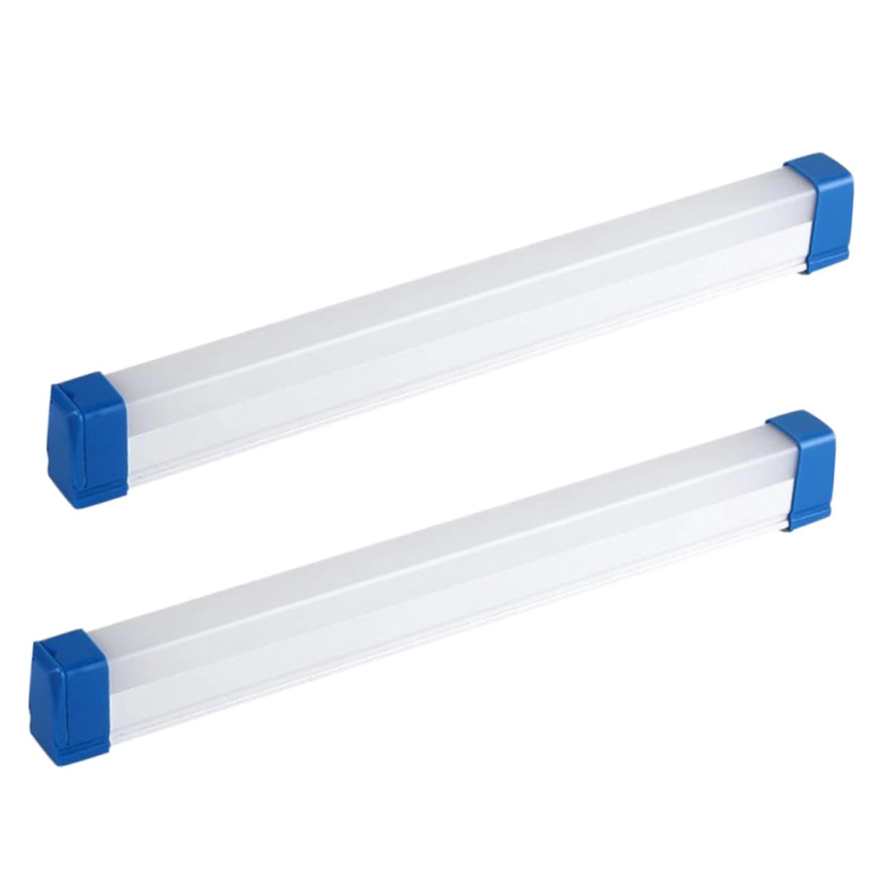 Angoily Luz Led De Emergencia Usb Recargable, Lámpara Bajo Mostrador 20w 17cm 1200ma 3 Niveles De Brillo, Luz De Armario Portátil Inalámbrica Para Interior y Cocina, Pack 2 Unidades