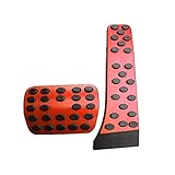 【Material de alta calidad】 La cubierta de los pedales Top light BENZ está hecha de aleación de aluminio de alta calidad y goma antideslizante, el pedal no se deforma y los bordes de las piezas del pedal son bastante suaves. La goma hace que estos pedales sean resistentes al agua y al fuego. Manténlos firmemente durante mucho tiempo.