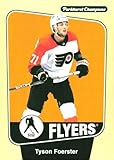2024-25 Parkhurst Champions #58 Tyson Foerster Philadelphia Flyers Official Hockey Card in Raw (NM or Better) Condition