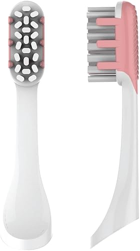 Pinky Replacements Quip-Like - Cepillo de dientes eléctrico recargable, de nailon suave y cerdas de goma, limpieza profunda, temporizador de método