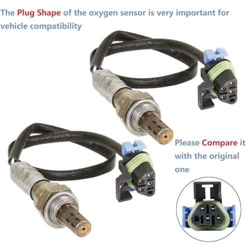 Sensor de Oxígeno Maxfavor para GMC y Chevy 2Pcs miniatura 3
