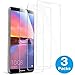 [3 Pack] for Huawei Mate SE Screen Protector - Tempered Glass HD Clear [Bubble-Free] Anti Scratch Film for Huawei Mate SE/Honor 7X with Lifetime Replacement Warranty (NOT Full Coverage)