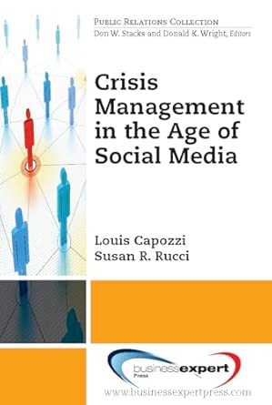 Crisis Management in the Age of Social Media book cover