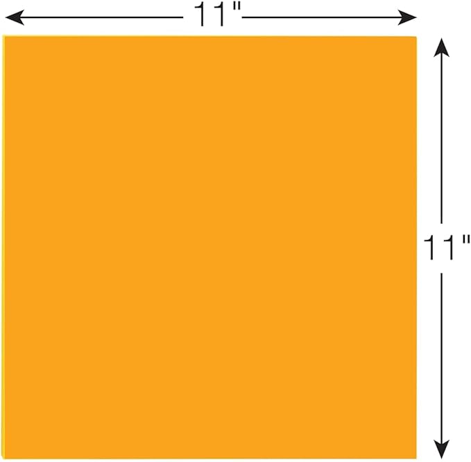 Notas Adhesivas Grandes 30 Hojas Color Naranja Neon miniatura 3