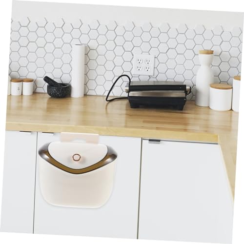 Caneca de Basura Colgante Pequeña para Cocina Blanca miniatura 7