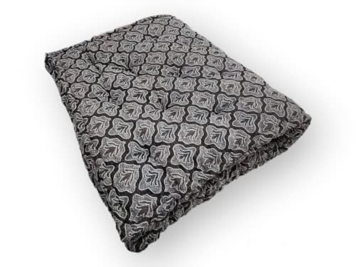 HB Thick Cotton Quilt Mattress, Coffee, 72x36 Inches, Single Bed