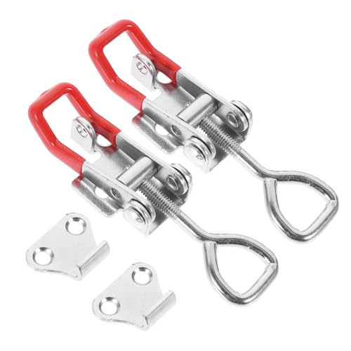 MUSISALY 2pcs Heavy Duty Toggle Latch Clamp Adjustable Box Clamp for Cabinets Doors Industrial Equipment