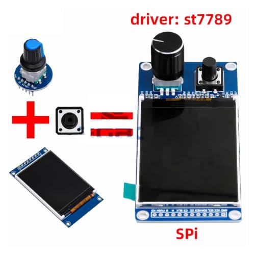 Module combiné écran LCD ST7735S et encodeur EC11 à communication SPI rapide - 5
