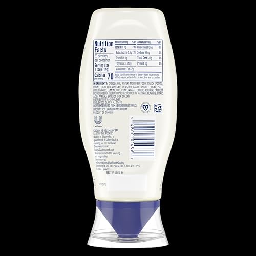 Best Foods Garlic Dip & Spread Garlic Aioli 12 Piece for French Fries, Sandwiches, Burgers & More Made With 100% Certified Vegan Ingredients 11.5 oz.