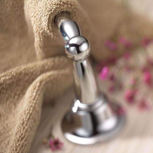 Image of Moen DN6818CH Sage Inspirations 18-Inch Towel Bar, Chrome (Pack of 2)
