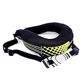 Diseño ergonómico, para garantizar la seguridad durante la conducción al aire libre y las carreras, nuestros productos envuelven completamente el cuello, eliminando los puntos de presión en las partes sensibles durante la conducción a largo plazo, haciéndolo más cómodo.