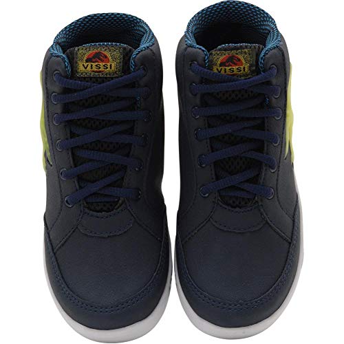 Bota Dinossauro Park Tenis Vissi Dino Fossil Triceraptor Infantil + Brinde - Azul 31