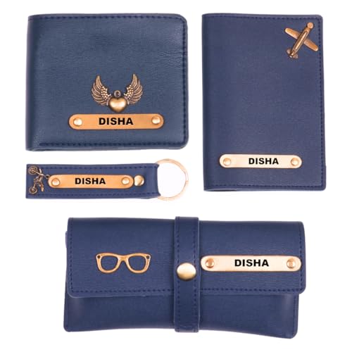 Image of ncgifts Personalized Leather Wallet Gift Hamper for Men | Gift for Man |Gifts for Man|Personalised Gifts | Christmas Gifts for Men | Secret Santa Gifts for Office Colleagues Staff