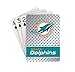 Miami Dolphins Playing Cards Diamond Plate