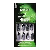 Kiss Halloween Special Design Nails - Trust in Me, Long Length, Coffin Shape, 28 Fake Nails