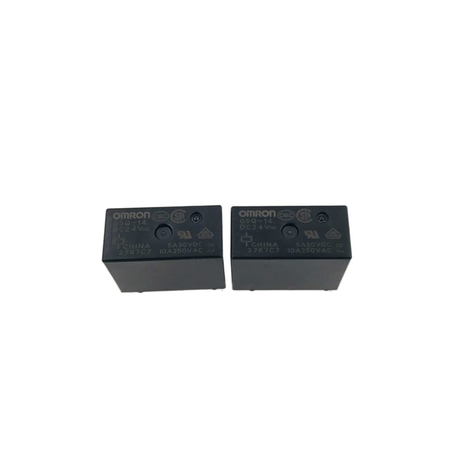 CSKWLLNBC 10pcs Relay G5Q-14-DC24V 24VDC 5pins 10A250VAC
