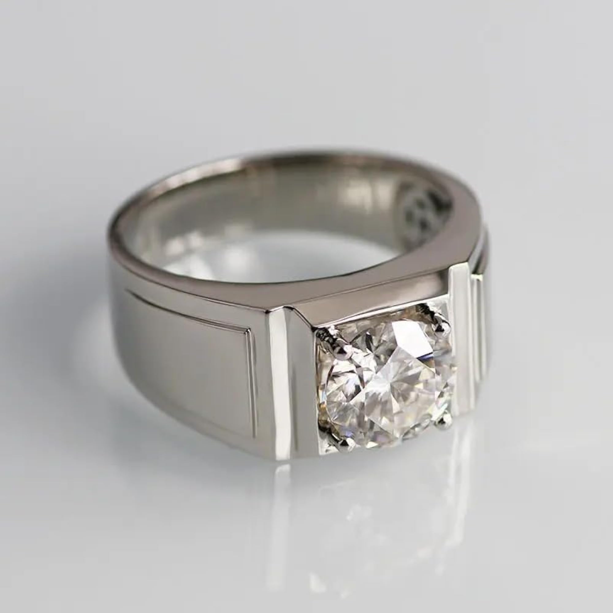 Men's Trendy Moissanite Ring Collection