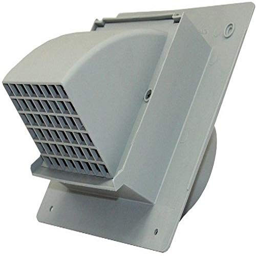 Speedi-Products EX-WCHD 04 4-Inch Diameter Heavy Duty Wall Cap, Gray