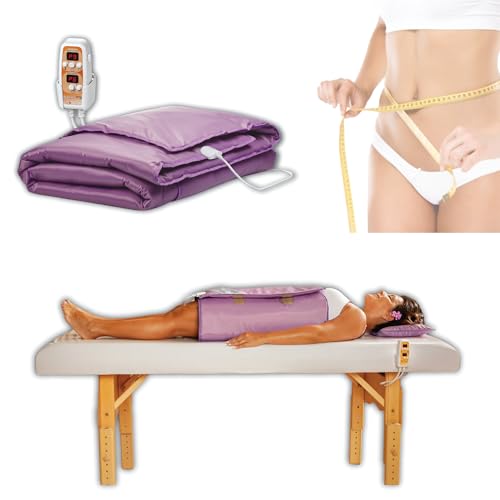 Vibro Manta Térmica Estética Digital Bivolt Massageadora MEIO CORPO Bioterm - Certificação Inmetro e