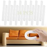 14Pcs Non Slip Foam Grips for Couch Slipcovers, Stretch Couch Cover Foam Sofa Slipcover Foam Tucker