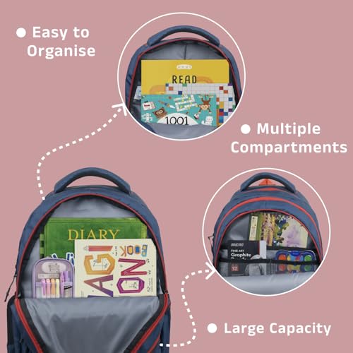 Image of TRAVALATE 25L Stylish &Trendy printed School Bag for Kid's | Backpack for Class 1 to 5 School Going Boys & Girls