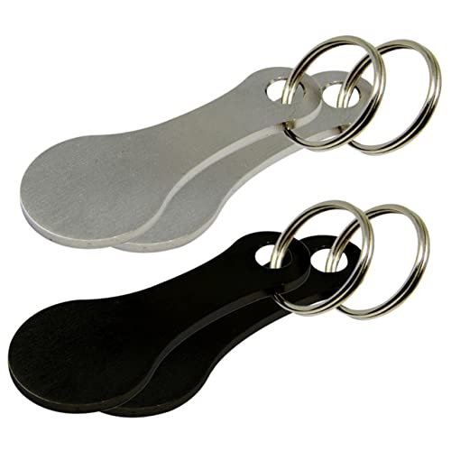 SHINEOFI 4piezas Extractor Portátil De Fichas para Carrito Inoxidable para Regalos