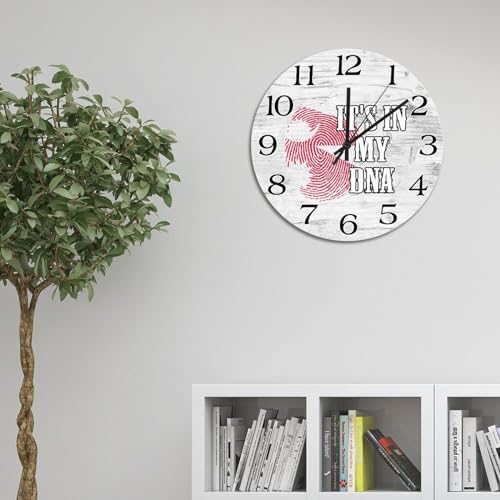Horloge murale drapeau du Népal pour affirmer votre identité