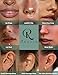 ORAZIO 20g Nose Rings Hoops for Women Corkscrew L Shape Nose Rings Studs Hypoallergenic Surgical Stainless Steel Nose Ring Gold Small Cute Piercing Jewelry 1.5mm 2mm 2.5mm 3mm Diamond CZ 12Pcs G2