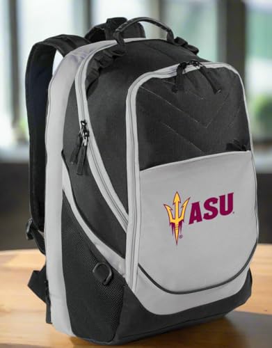 Image of Broad Bay ASU Backpack | Arizona State University, Official Sun Devils Logo, 600D Polyester, Fits Up to 17 inch Laptop