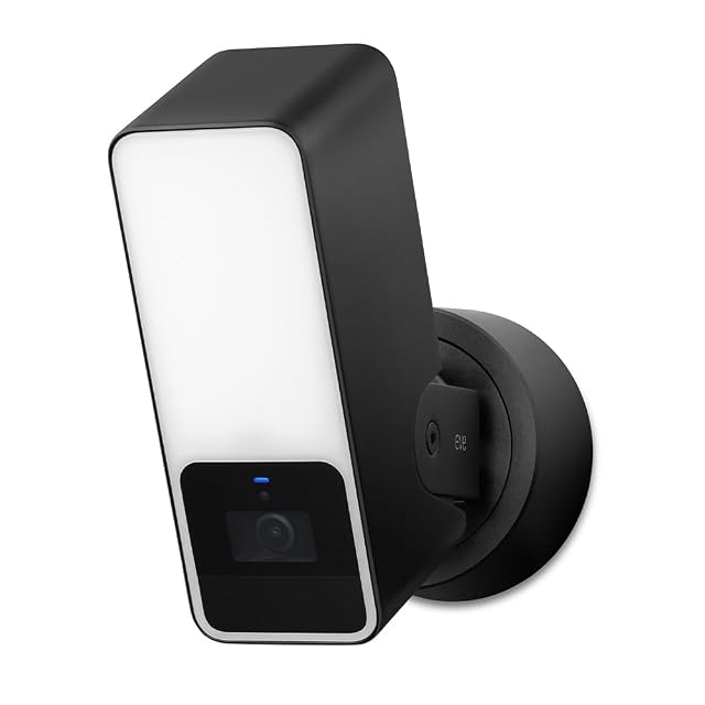 Eve Outdoor Cam Secure floodlight Camera Maximum Security Privacy HomeKit Secure Video 1080p Night Vision Wi-Fi 2 4