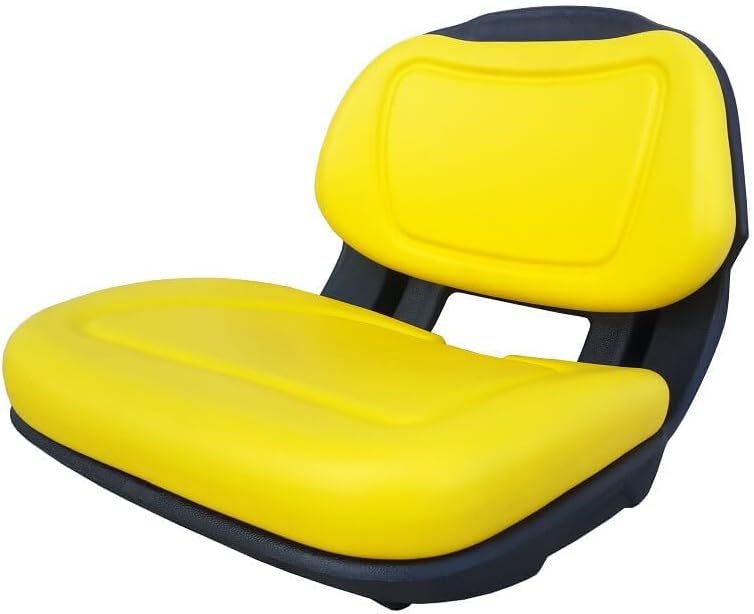Uni Pro Yellow Seat for John Deere X300 and X500 Series - Replaces Part Numbers AM136044 AUC11188 AUC13500