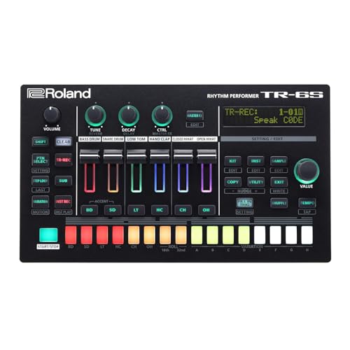 Roland TR-6S Rhythm Performer | Compact Drum Machine with Six