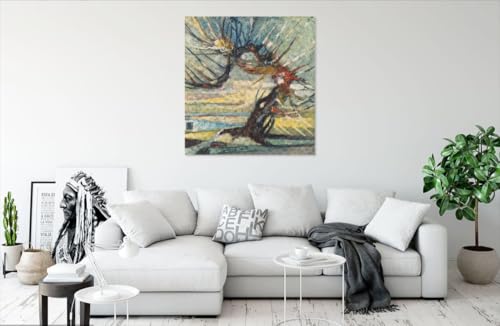 Otto Mueller Poster Ein Baum 101 x 101 cm tableau décoration murale carré