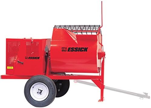 Multiquip WM120SE1D 12 Cubic Foot 230V Single Phase Electric Whiteman Steel or Hydraulic Mortar Mixer with Hydraulic Drump