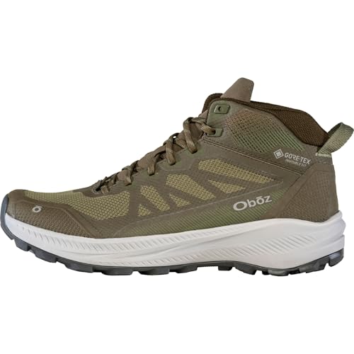 Oboz Men's Katabatic LT Mid GTX Hiking Boot, Pond, 12