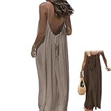 Style de plage et de vacances sans effort : le design aéré et la longueur maxi gracieuse rendent cette robe de plage longue sans manches parfaite pour les promenades en bord de mer, les vacances à la station balnéaire, les voyages tropicaux et les plans de week-end ensoleillés, apportant une ambiance décontractée mais raffinée à chaque sortie