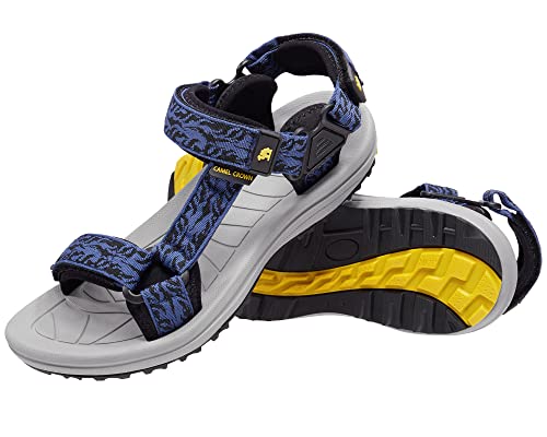 Image of CAMELSPORTS Mens Athletic Sandals Outdoor Strap Summer Beach Sandals Waterproof Fisherman Water Shoes Open Toe Sport Gym Hiking Sandal