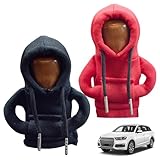 【BREITE ANWENDUNG】 Die Auto-Schaltknaufabdeckung ist einfach zu installieren und zu entfernen und hat keinen Einfluss auf die normale Verwendung des Schalthebels Ihres Autos. Universeller Stil, verwendet in manuellen und automatischen Fahrzeugen wie Autos, LKWs, SUVs usw. für ein breites Anwendungsspektrum.