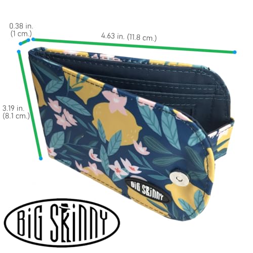 Image of Big Skinny Women's Taxicat Bi-Fold Slim Wallet, Holds Up to 25 Cards