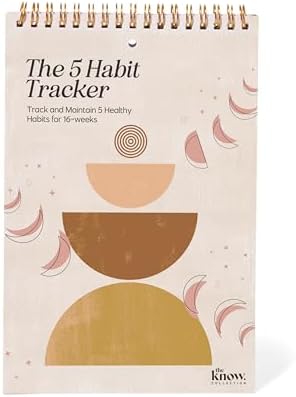 Amazon.com: Free Period Press Habit Tracker Calendar & To Do List Planner,  Spiral Bound Habit Tracker with Writable Goals, 12 Months Undated, 8"x10” :  Office Products